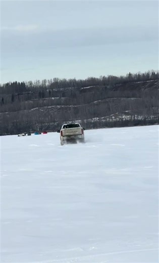 Frozen lake driving! #lakeview #lake #winter #winterwonderland #highlights #shorts #youtubeshorts