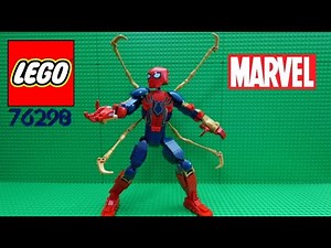 LEGO 76298 Iron Spider-Man Construction Figure
