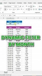 112K views · 630 reactions | How to Filter Data by Month Automatically ️ #excel #exceltips #filterfunction | excel_funclub | Facebook