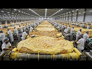 Inside the World’s Largest Paratha Factory | Giant Butter Paratha Making