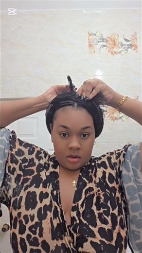 This is how I wrap my braids before bed | Boho braids