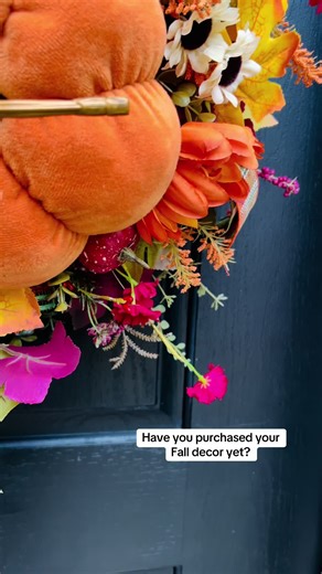 Fall Door Decor #wreaths #falldecor #autumnvibes🍁 #homedecor #doordecor