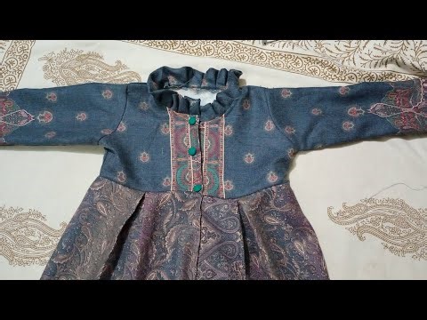 9- 10 years ki girl k liye stylish frock banana|| #frockstitching #frilldesign #viral