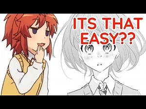 HOW TO (ACTUALLY) DRAW A MANGA CHARACTER
