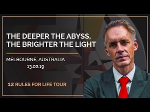 Lecture: 12 Rules for Life Tour - Melbourne, Australia.