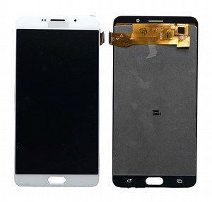 LCD with Touch Screen for Samsung Galaxy A9 - White (display glass combo folder)