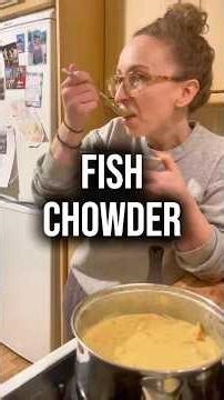 Irish Fish Chowder - RECIPE👇🏻#chef #fishchowder