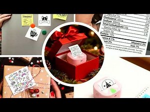 Mini Sticker Printer Thermal Sticker Maker Machine Review