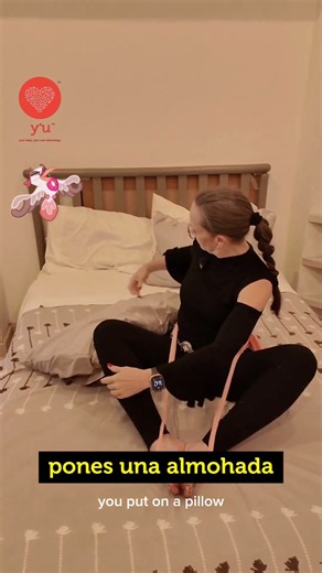 ¿Dolor de espalda baja? Alívialo desde tu cama 🛏️⚡#espaldabaja #dolordeespalda