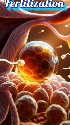 Human Reproduction Explained in 3D | Fertilization Process"#3danimation #shorts #science #biology
