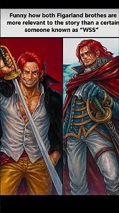 BOTH ARE MORE RELEVANT THAN SOMEONE KNOWN AS "WSS" #onepiece#luffy #anime