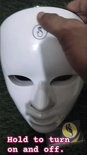 LED Face Mask How to Turn ON/OFF