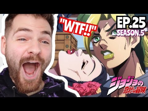 NO WAY HE'S A JOESTAR?!!! | JOJO'S BIZARRE ADVENTURE *PART 6* EPISODE 25 | (S5 EP:25) REACTION!
