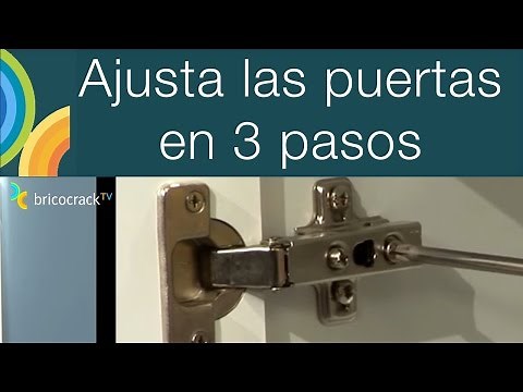 Regular una bisagra de cazoleta (Bricocrack)