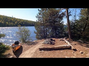 Campsite 1306 - Moose Lake - This is the northernmost campsite on this lake in the BWCA