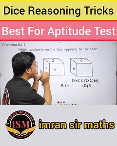 Dice Reasoning Tricks | Imran Sir Maths