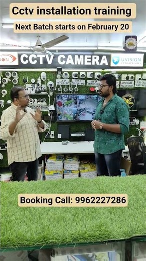 Learn cctv camera installation training from indias leading cctv training academy #cctvtraining