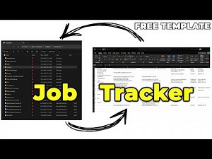How I Used Excel to Organize My Job Search (+ Free Excel File)