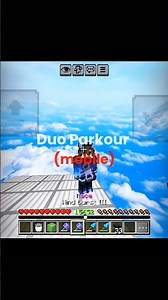 Minecraft duo parkour 🔥 ‪@Mrshield-g6n‬ #zyperplays #mcoe #mcpe