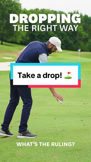 How to Drop a Golf Ball: The Right Way