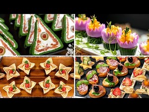 Fancy snacks for a party at home🔴 LIVE with Nat Ura! Impressive Party Food You Can Make