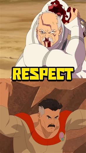 The Only Viltrumite Who Respected Conquest #invincible #comics #shorts