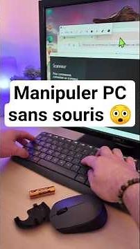 3 touche pour manipuler sans souris ✍️. #windows #astuce #pc #clavier #souris #tech