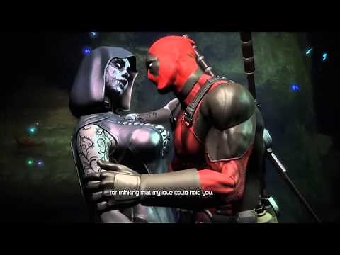 Deadpool - Cutscene - Deadpool And Death Lady Hot Romance In Boat - [HD]