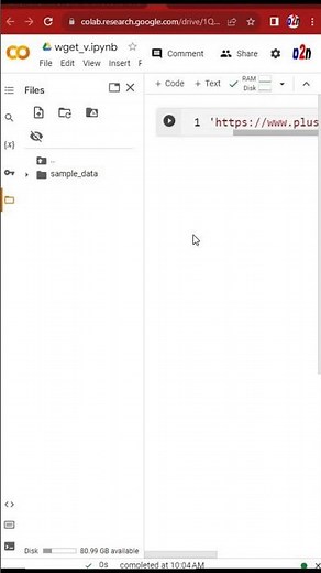Connecting to remote SQLite database by using wget in Colab platform #colab #wget #python #sqlite
