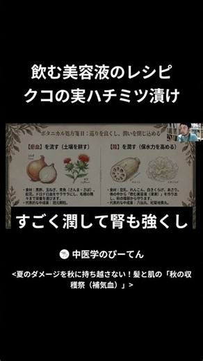飲む美容液のレシピ_クコの実ハチミツ漬け