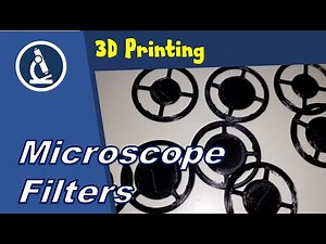 🔬 How to find the best Darkfield Filter for a microscope by 3D printing