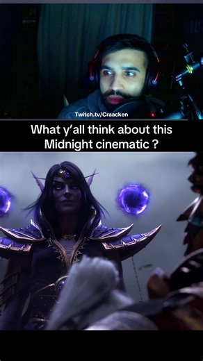 With the level of details these cinematic have, they should just make movies at this point 🤔 @World of Warcraft @Blizzard #worldofwarcraft #midnight #gaming #twitch #reaction