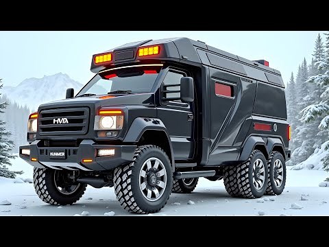 2025 Hummer H1 Motorhome Camper – The Ultimate Off-Road Beast You Need to See!