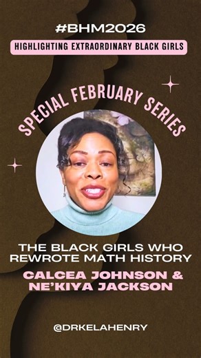Dr. Kela on Instagram: "History was rewritten by two Black girls and a whiteboard. 📐✨ Calcea Johnson and Ne’Kiya Jackson made global headlines after discovering a new proof of the Pythagorean Theorem—challenging a mathematical belief held for over 2,000 years. From high school classrooms to the American Mathematical Society, their work proves curiosity changes everything. 📅 Thursday | 7:30 PM EST 🧠 Black girls do math—and redefine it. #BlackExcellence #BlackHistoryMonth #WomenInSTEM #MathGeni