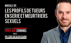 6.3K views · 108 reactions | Voici un extrait du module 5 du replay de la formation aux Techniques de Profilage criminel. Les profils de tueurs en série et meurtriers sexuels - La typologie du FBI - Par le Pr. Eric Beauregard. Le REPLAY complet et à la carte est disponible en VOD sur afpro.eu/replay 23h52min de formation en 35 vidéos ! ATTENTION DURÉE LIMITÉE, retrait le 18/08/19. | AFPRO | Facebook