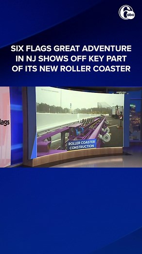 Six Flags Great Adventure in New Jersey is one step closer to launching its newest ride. 🎢