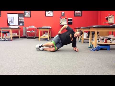 Side lying bridge clam