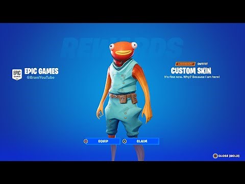 HOW TO CREATE YOUR OWN SKIN IN FORTNITE!