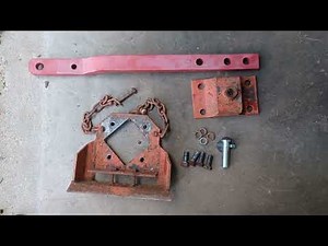 Installing A Swinging Drawbar on a Ford 8N, Then Going Discing