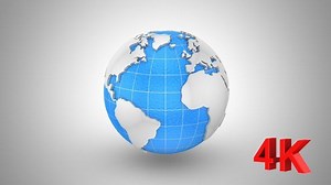 World Map Turns Into a Globe