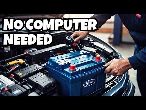 Avoid Expensive Shop Repairs: DIY Reset the Ford Vehicle Battery Monitoring System [BMS]
