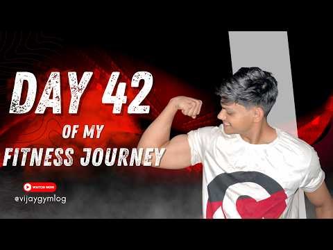 Day 42 of My Fitness Journey 🦵🔥 | Legs + Shoulders – Earned, Not Rushed