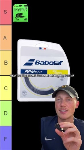 coach ranks tennis strings!