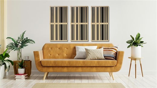 Acoustic Panel | Sound Panel Wall Art | Wood Acoustic Diffuser for Home Studio | Sound Treatment Decor - Etsy