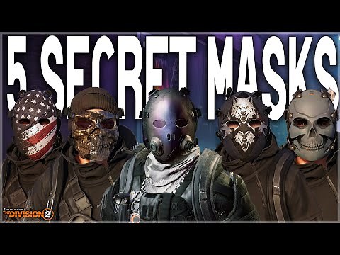 5 SECRET HUNTER MASKS IN DIVISION 2 YOU MIGHT HAVE MISSED! (New & Returning Players)