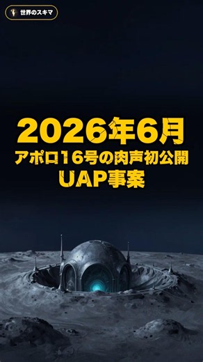 アポロ16号の飛行士、月面で「エイリアンの基地」と発言