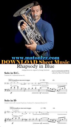 Masterpiece reimagined on euphonium 💙💙💙