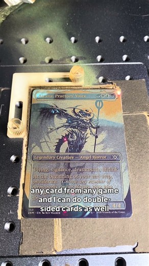 Atraxa Preators Voice metal commander proxy