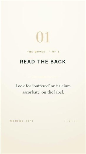 Buffered vitamin C vs regular — which is gentler on your stomach?