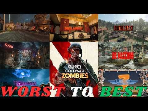 Ranking Every Cold War Zombies Map (Worst to Best)